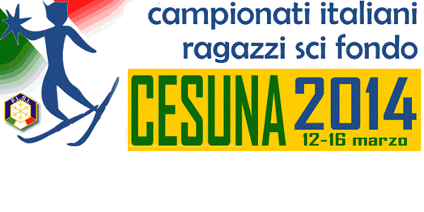 14/3/2014 – CAMPIONATI ITALANI DI SCI NORDICO CATEGORIA RAGAZZI OGGI LA GARA A GIMKANA