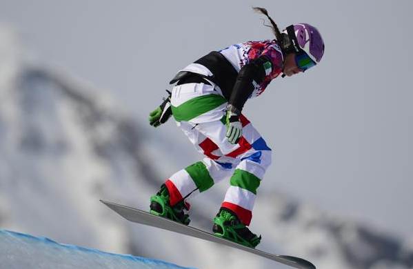 Snowboardcross: la Moioli è terza nelle prime due run dei mondiali di Sierra Nevata