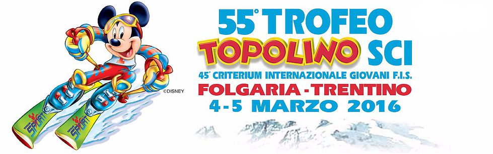 Sci alpino: a Folgaria si è aperto il Trofeo Topolino 2016. Bene Bertini che termina terzo in slalom