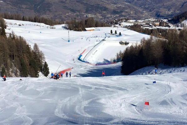 Sci alpino: nel gigante di Pila del circuito GP, Zuccarini è secondo per un solo centesimo (foto gallery)
