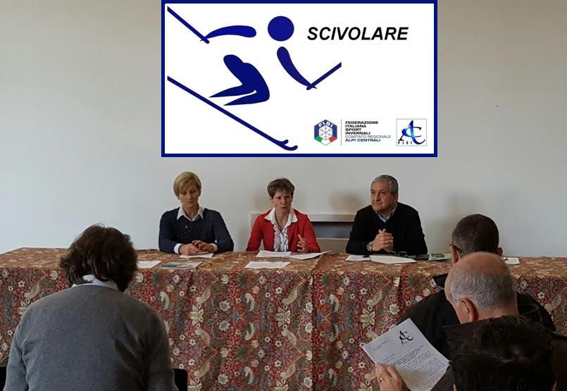 Comitato FISI Alpi Centrali: presentato il progetto Scivolare per l’anno scolastico 2016-2017