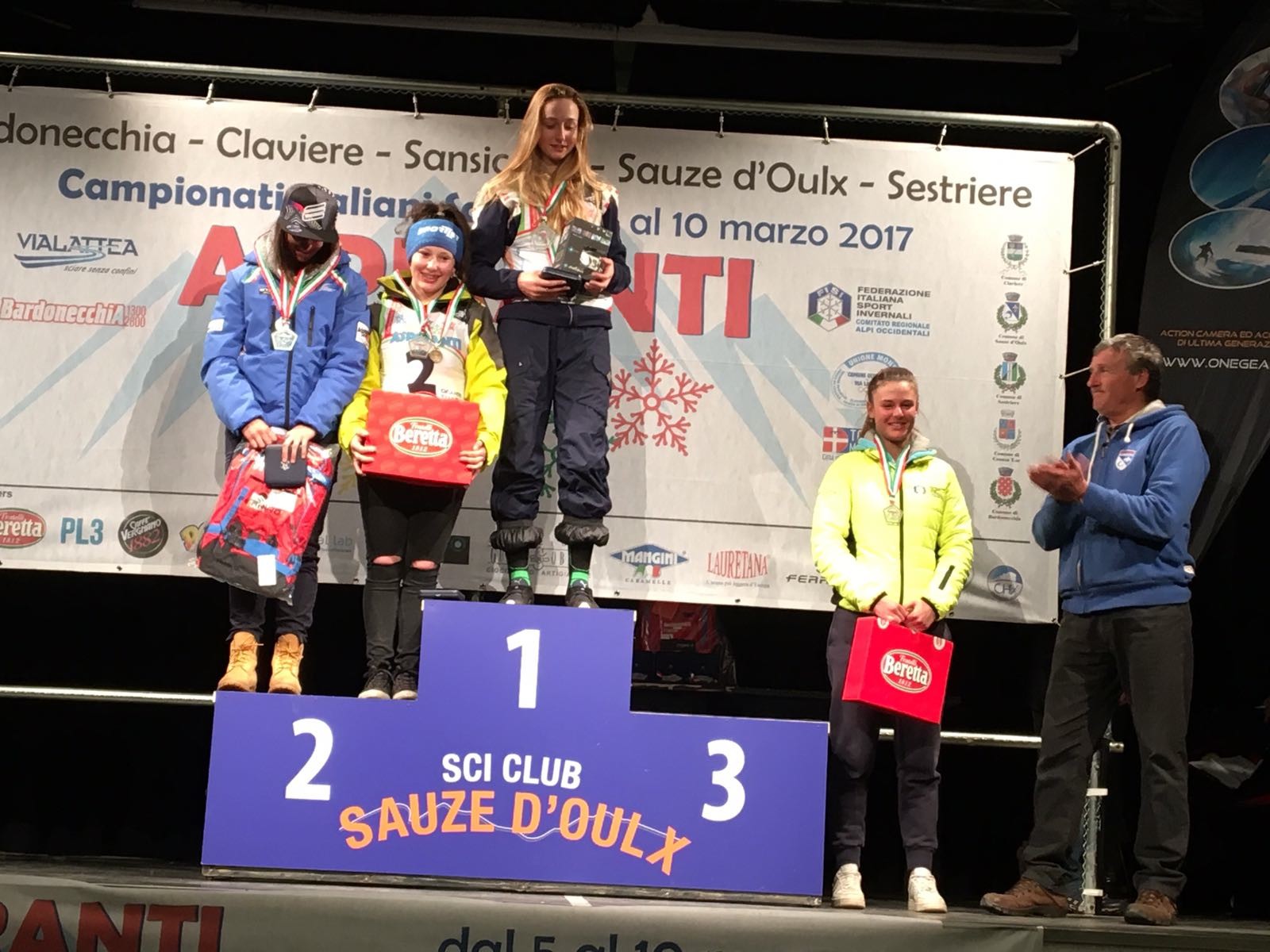 Italiani aspiranti di sci alpino: la Ghisalberti è argento. Oro per Sara Allemand