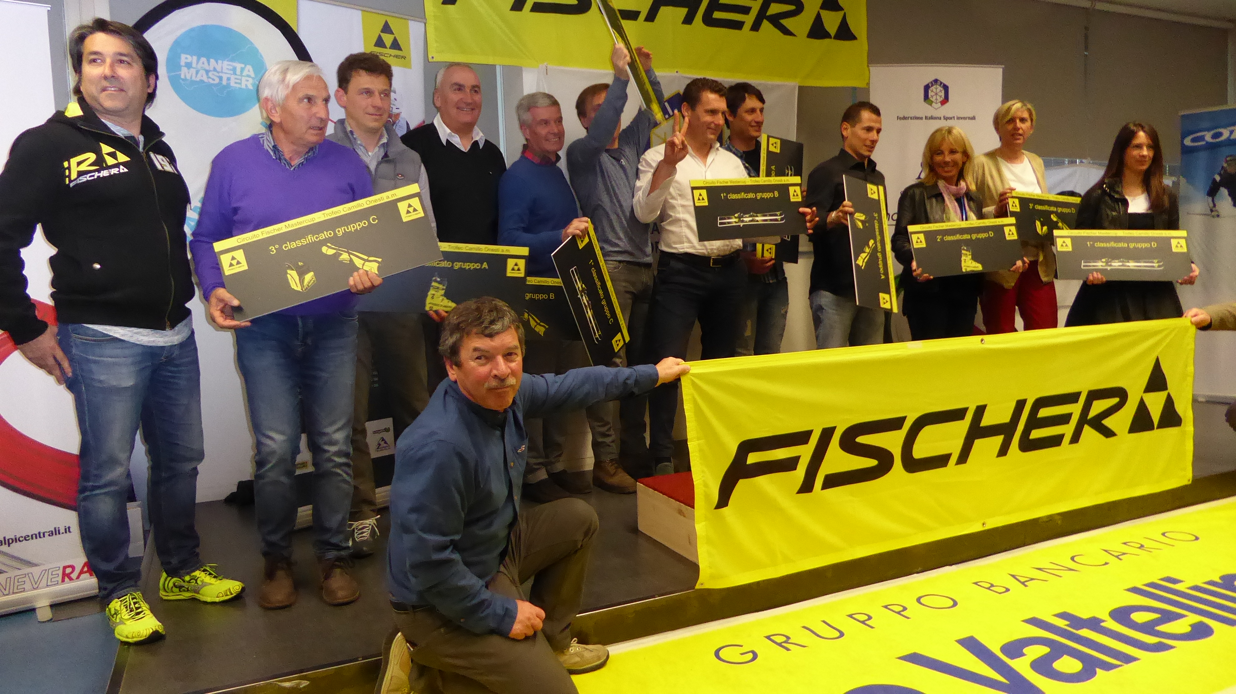 Comitato FISI Alpi Centrali: premiati i master del circuito Fischer Master Cup, trofeo Camillo Onesti 2016-2017