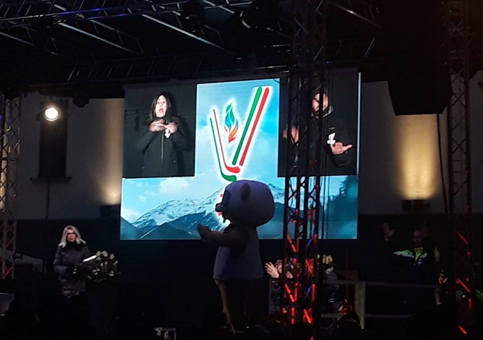 Deaflympics Winter Games 2019: grandi emozioni a Sondrio per la cerimonia di apertura