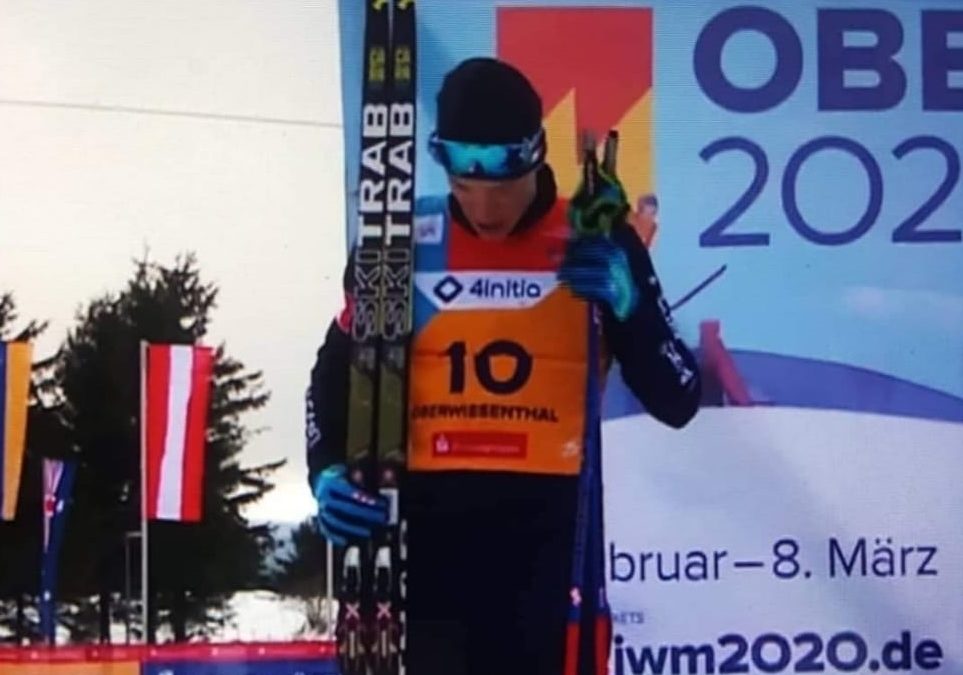 Sci nordico: Armellini è argento nel mondiale junior di Oberwiesenthal